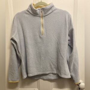 Light Blue Fleece with Yellow Accents